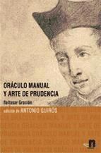 Portada de Oráculo manual y arte de prudencia