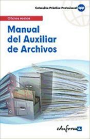 manual del auxiliar de archivos