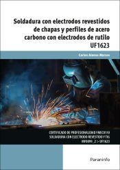 soldadura con electrodos revestidos de chapas y perfiles de acero carbono con electrodos de rutilo