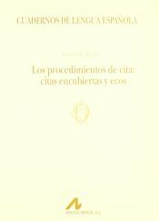 los procedimientos de cita citas encubiertas y ecos o