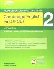 exam essentials practice tests cambridge english first 2 with dvd-rom