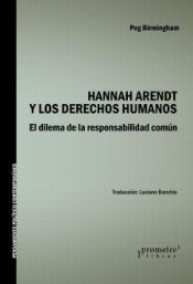 Portada de hannah arendt y los derechos humanos