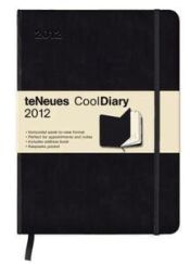 Portada de Agenda 2012. CoolDiary Black/Black. Grande. (Por Semana)