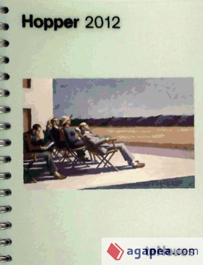 Agenda 2012. Hopper. (Por Semanas)