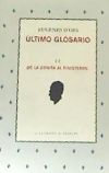 ÚLTIMO GLOSARIO II.